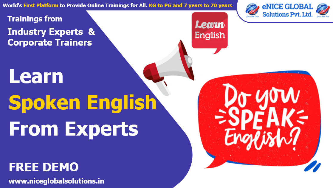 eNice SPOKEN ENGLISH Free Demo