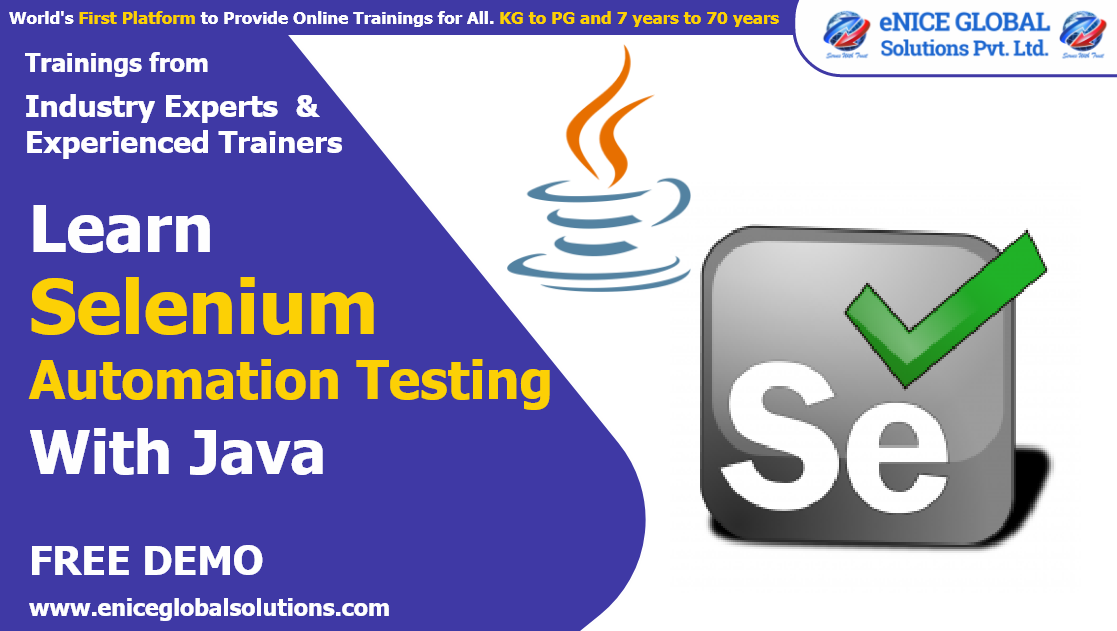 SELENIUM AUTOMATION TESTING with JAVA