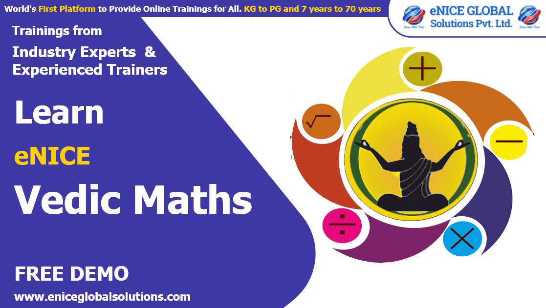 eNICE VEDIC MATHS - Summer Batch