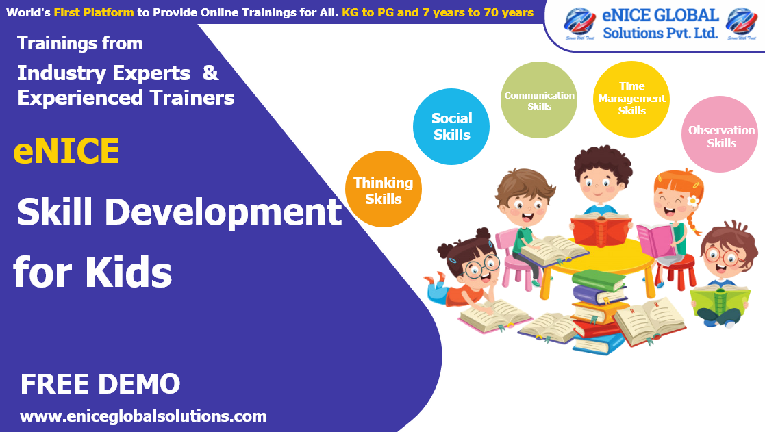 eNice SKILL DEVELOPMENT FOR KIDS Free Demo