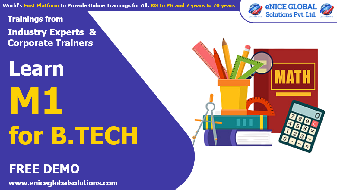 eNice M1 for B.Tech Students Free Demo