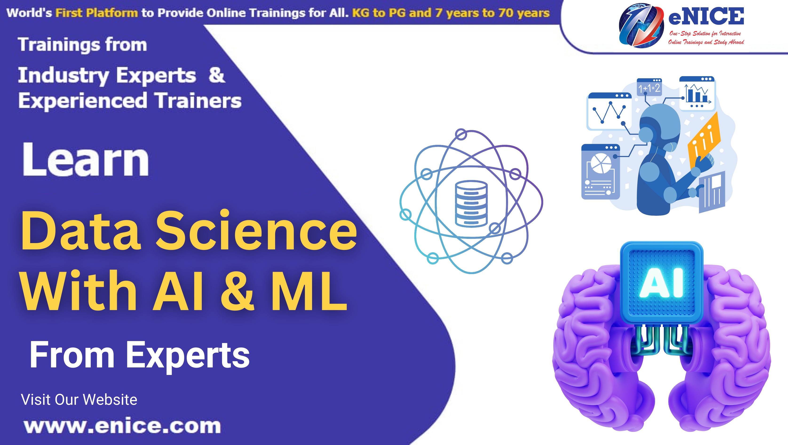 eNICE DATASCIENCE WITH AI & ML FREE DEMO